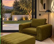 Chair cuddler size 1-2 seater - price drop need gone soon