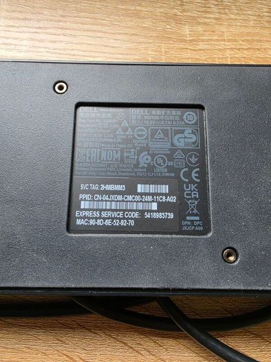 Dell Docking Station WD19