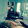 Four posted double bed Image 2