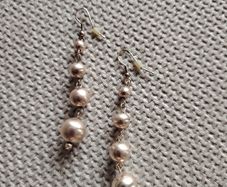 Bronze Ball Earrings