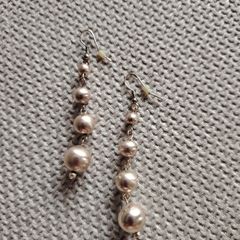 Bronze Ball Earrings