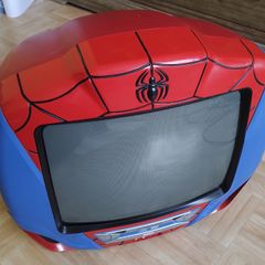 14 Inch Spider-Man CRT TV and DVD