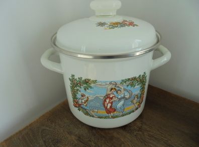 New Enamel Pot