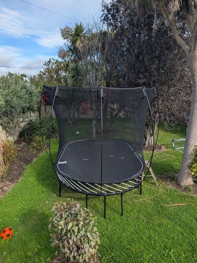 Springfree 13ft x 8ft Oval Trampoline (O92) - only 4 months old. As good as new