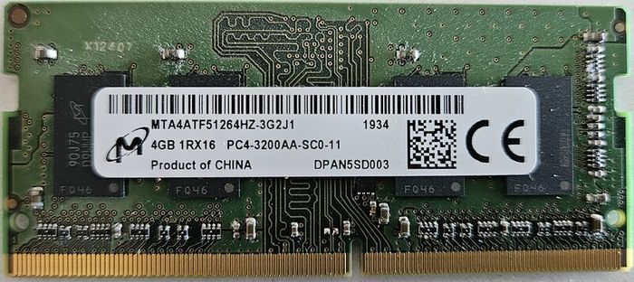 2 X 4gb Ddr4 Laptop Ram