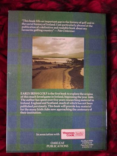 Early Irish Golf / William H. Gibson / 1st edition,Signed / 1988