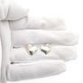 ST Justin Celtic Hearts Sterling Silver Earrings, In Original Box Image 7