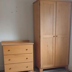 Wardrobe and Chest of Drawers