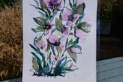 Original Watercolour Floral Painting