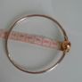 Pandora sterling silver bangle with 14k Rose gold-plated clasp (size 21cm) perfect condition like new (no box) Image 8
