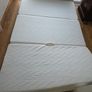 Foldable Portable Memory Foam Double Mattress Image 2
