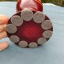 Carved wooden Pentagram Chalice Image 6