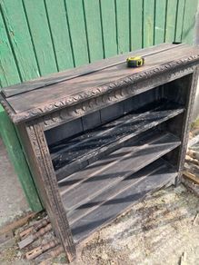 oak bookcase