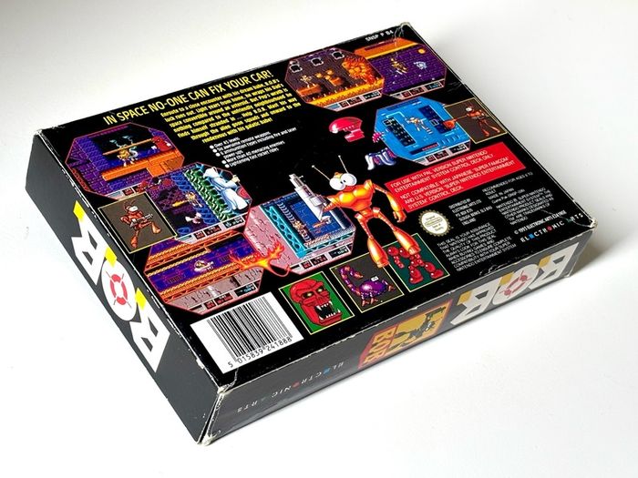 BOB for Nintendo SNES - Boxed & RARE