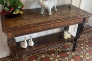 Antique Oak Hall / Console Table