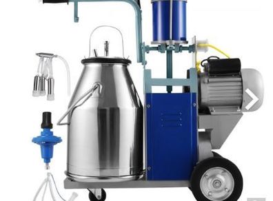 Electric Milking Machine For Farm Cows/goats Vacuum Pump 12cows/hour Milker