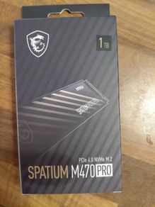 Msi Spatium M470 Pro 1tb Gen 4 M2 Ssd