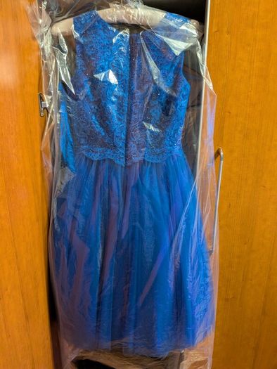New generation confirmation dress navy blue  size 12