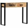 Console Table 90x30x75 cm Solid Mango Wood Image 2