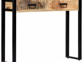 Console Table 90x30x75 cm Solid Mango Wood