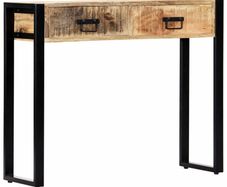 Console Table 90x30x75 cm Solid Mango Wood