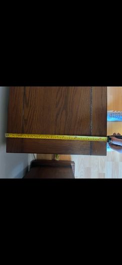 Wooden TV stand