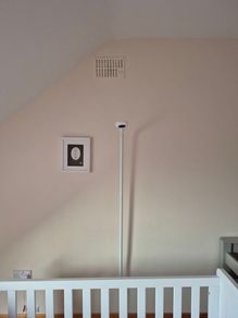 Nanit pro baby monitor, floor stand and breathing monitor