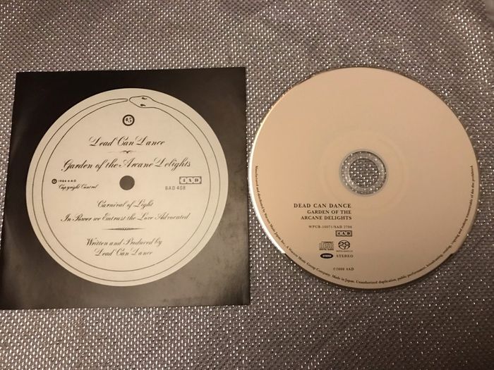 DEAD CAN DANCE | Garden Of Arcane Delights  SACD    (Audiophile Edition)