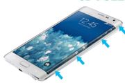 Clear Full Curved 3D Tempered Glass Protector For Samsung Note Edge N9150