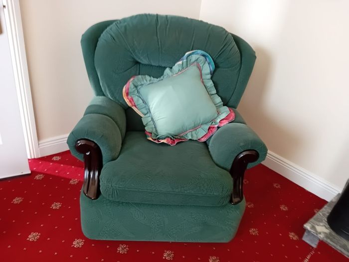 Couch + armchair