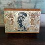 Egyptian Camel Leather Jewellery Box Image 2