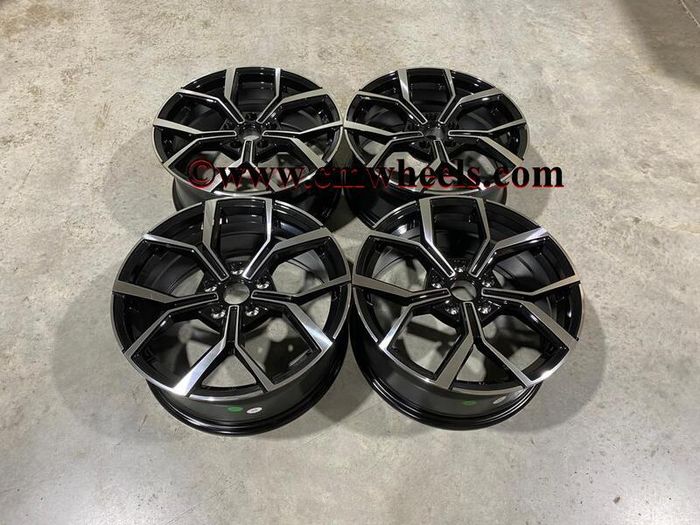 17" Inch Faro Style Alloy Wheels VW Golf MK5 MK6 MK7 MK7.5 Audi A3 Seat Leon Caddy Skoda 5x112