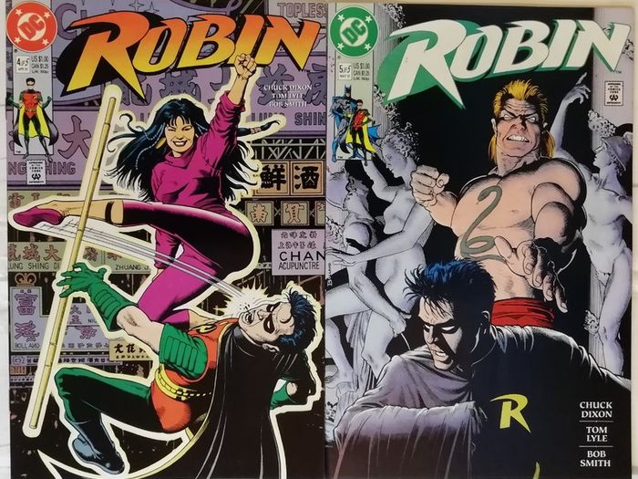 Robin Issues # 1-5 (1991) Copper Age Comics