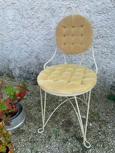 Vintage Wrought Iron Chair