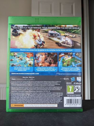 Micro Machines World Series - Xbox One