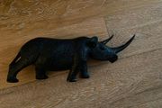 wooden Rhino carving