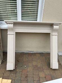 Fireplace surround