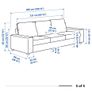 3 seater sofa bed Image 3