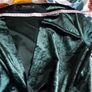 Green Velvet knee length dress M Image 8