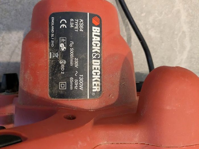Black & Decker KS64 Circular Saw + KW712 Planer