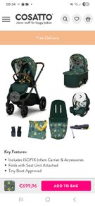 Cosatto Giggle 4 Everything Bundle Faraway