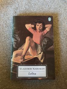 Vintage paperback copy of the novel Lolita by Vladimir Nabokov