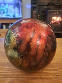 Decorative Art Glass Effect Sphere 15cm