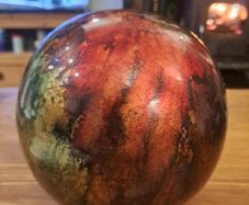 Decorative Art Glass Effect Sphere 15cm
