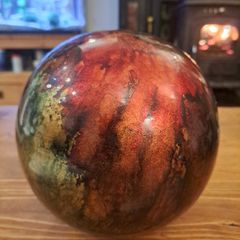 Decorative Art Glass Effect Sphere 15cm