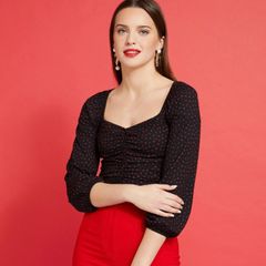 Brand New Savida Priscilla Heart Top Size Small
