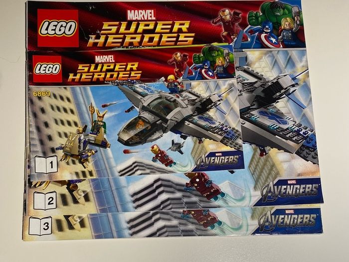 Lego Marvel Super Heroes Quinjet Aerial Battle 6869