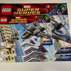 Lego Marvel Super Heroes Quinjet Aerial Battle 6869