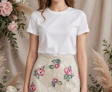 Miss Selfridge beaded Skirt