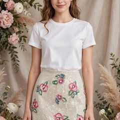 Miss Selfridge beaded Skirt